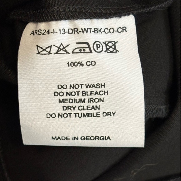 Anouki Designer Sz XS Amore Black And White Mermaid Cotton Dress - Picture 11 of 16
